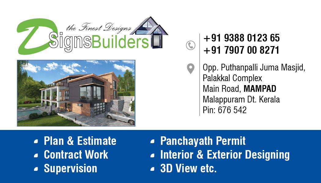 DSIGNS BUILDERS MAMPAD